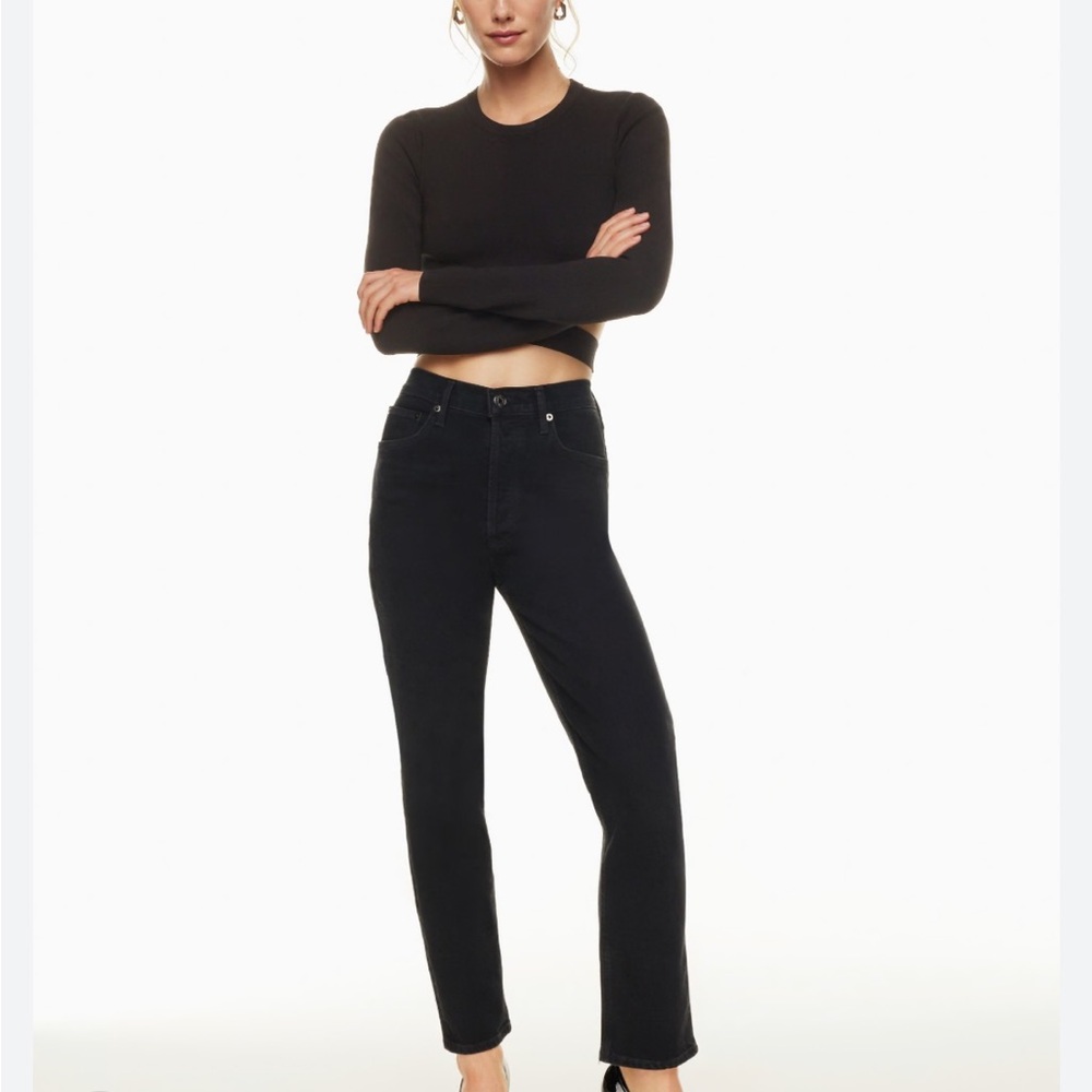 Agolde Riley Crop Jeans